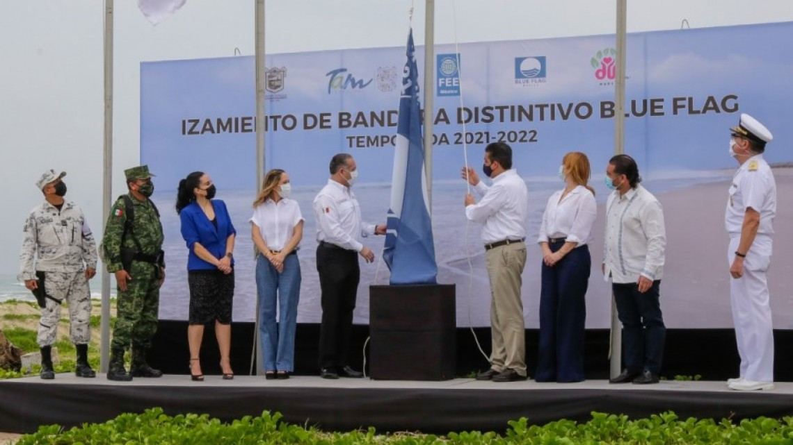 Con reconocimiento Blue Flag, Playa Miramar se consolida como el mejor destino del noreste de México