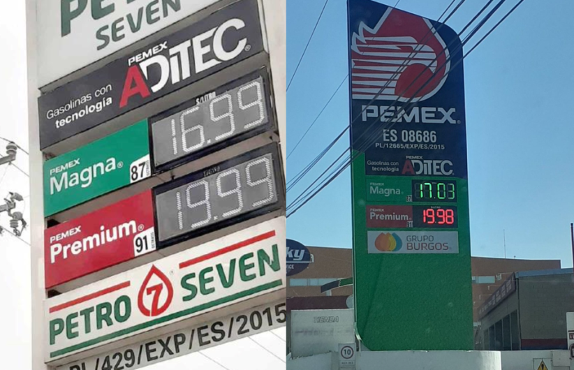 Sube la gasolina en Reynosa, se vende en 17 pesos la magna 