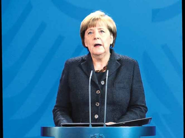 Merkel se sube al ring con Trump