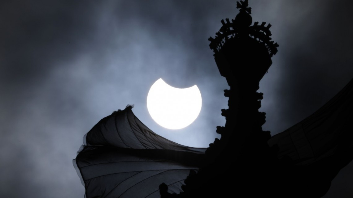 Así se vivió el primer eclipse solar anular del 2021