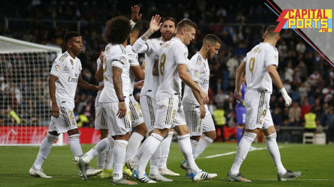 Goleada del Real Madrid sobre el Leganés