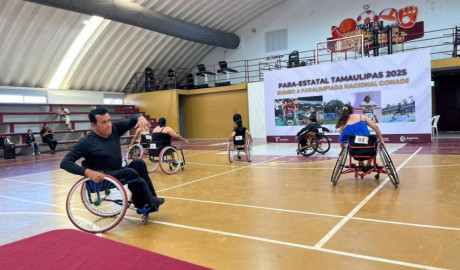 Más de 150 atletas participan en la Paralimpiada Estatal Tamaulipas 2025
