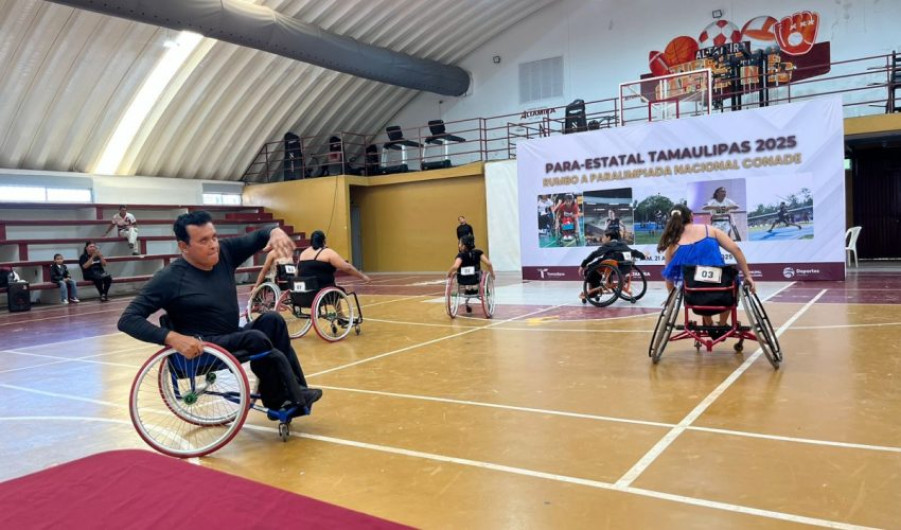 Más de 150 atletas participan en la Paralimpiada Estatal Tamaulipas 2025
