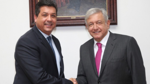 AMLO se reune con gobernadores fronterizos