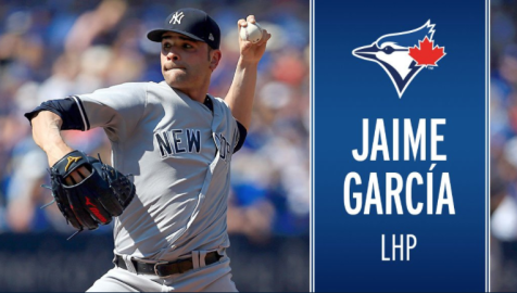 Jaime García llega a los Blue Jays