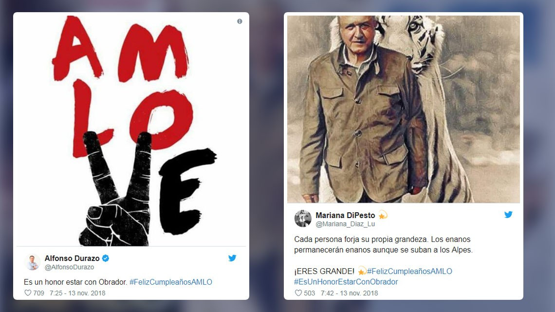#FelizCumpleañosAMLO, Twitter enloquece