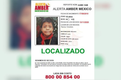 Informa FGJET la localización de un menor reportado como extraviado