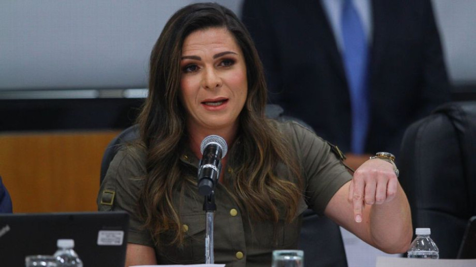 Ana Gabriela Guevara comparece ante la Cámara de Diputados