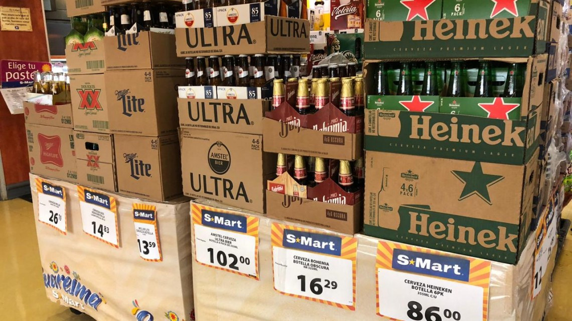 Tiendas ofertan bebidas alcohólicas previo a Ley Seca
