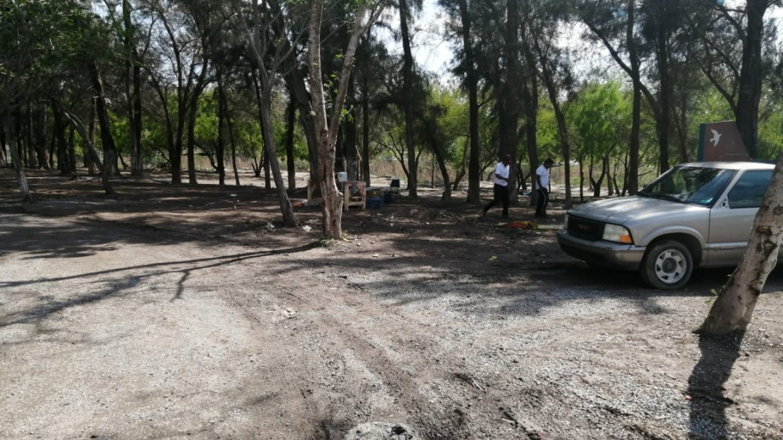 En un 95% limpieza de campamento migrante, ya van 220 toneladas recolectadas