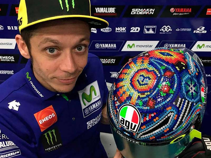 El arte huichol hace presencia en el Moto GP