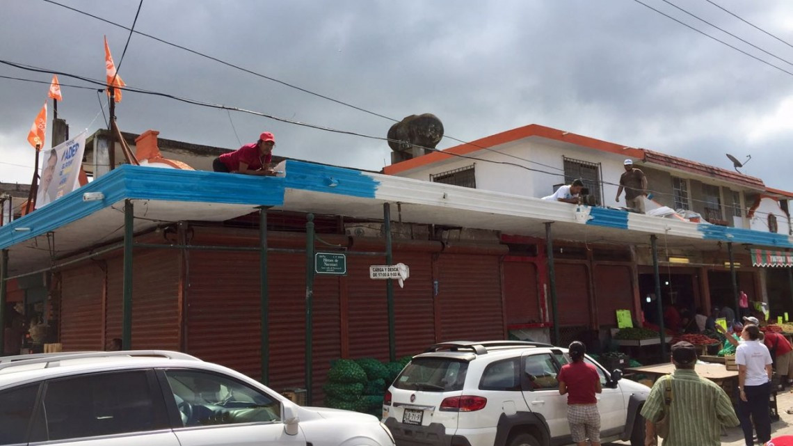 Locatarios del mercado le responden a Peraza Guerra