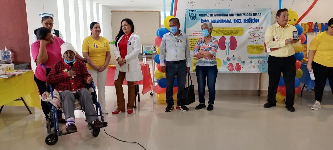 Conmemoran Día Mundial del Riñón