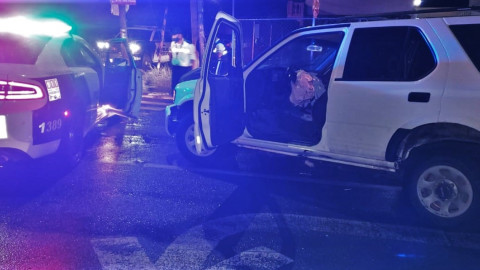 Policía Estatal llevó a cabo detención de dos hombres, aseguramiento de arma de fuego