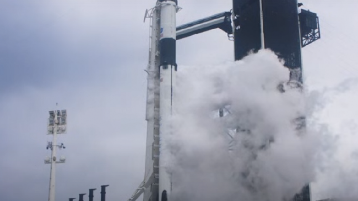 Posponen lanzamiento del Space X, desde Florida por mal tiempo