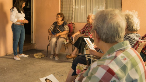 Ivett Bermea recibe apoyo de ciudadanos de La Buenavista y Los Sauces
