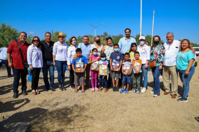 Atiende Alcalde Carlos Peña Ortiz familias del área rural en la zona ribereña