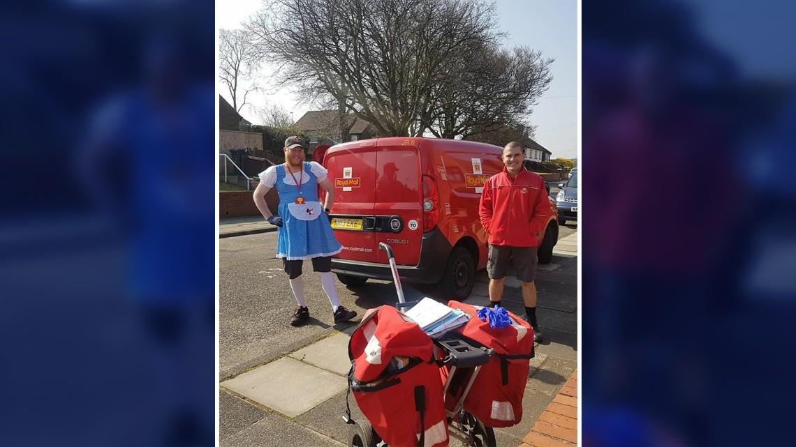 Este cartero ha encantado a Reino Unido