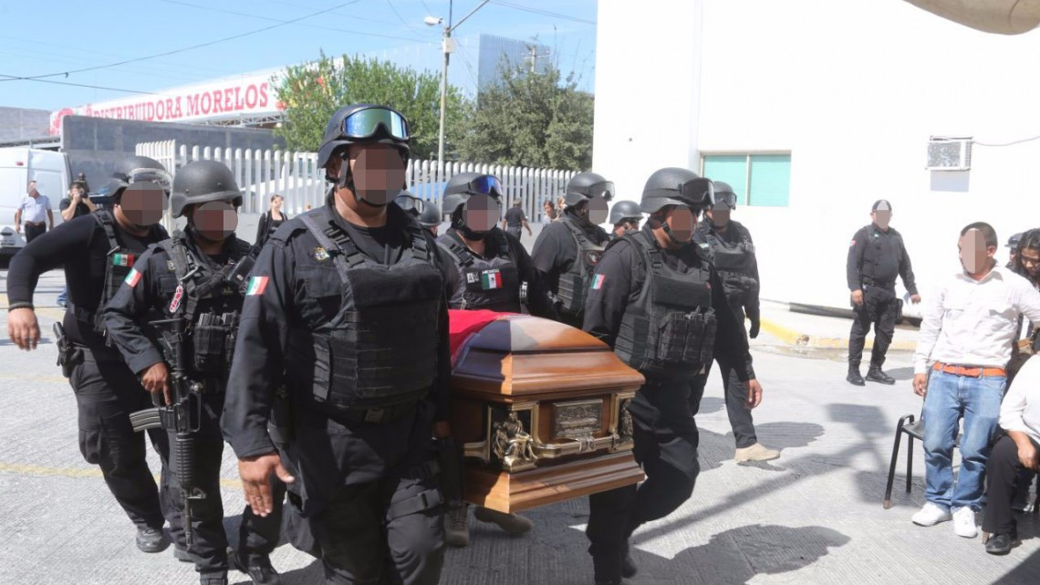 Rinde SSP homenaje a elementos fallecidos en San Fernando 