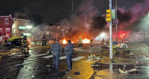 Seis mexicanos viajaban en el avión estrellado en Filadelfia: SRE