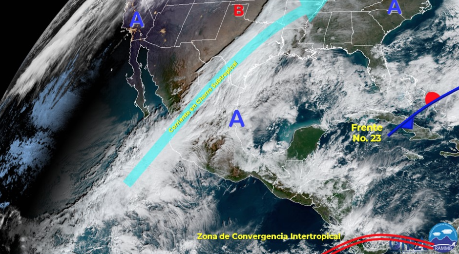 Frente No. 23 traerá ambiente frío en gran parte del territorio nacional