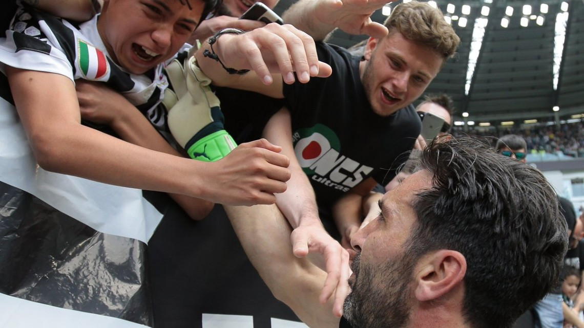 El adiós de Buffon a la Juventus 