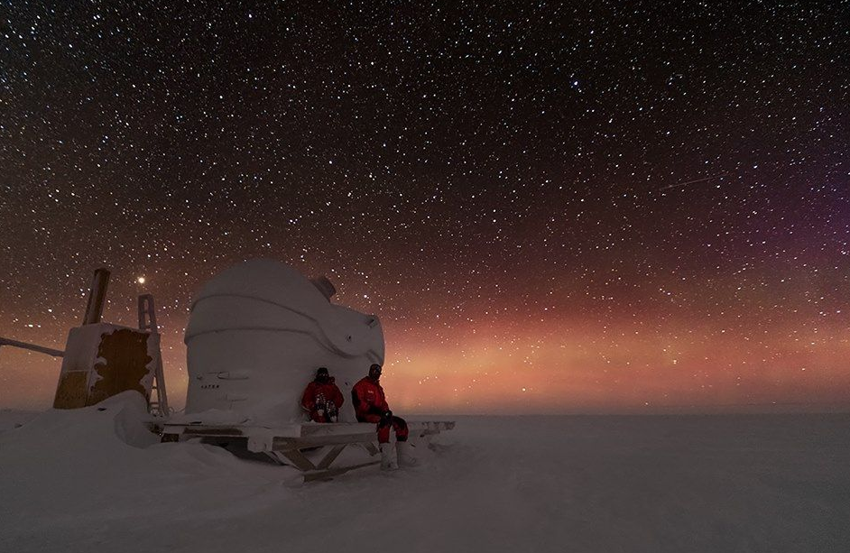 Capturan instantes a 80 grados bajo cero