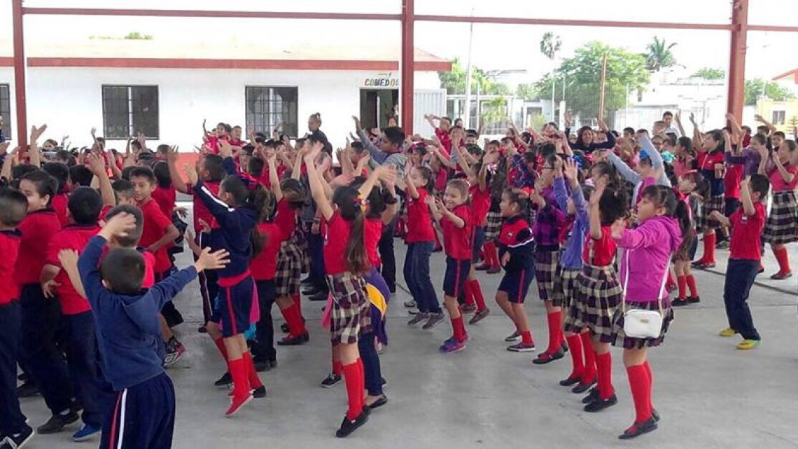 Realizan actividades en primarias por "Semana Nacional de Cultura Física y Deporte"