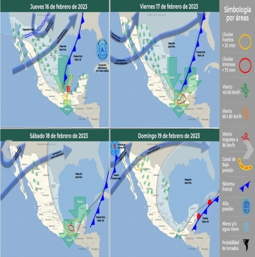 Alerta PCyB por descenso de temperatura en Reynosa