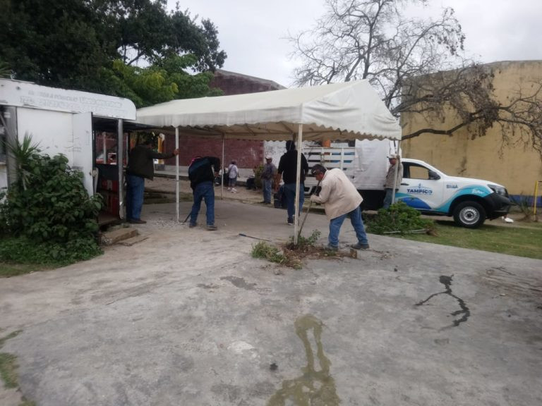 Recupera Ayuntamiento de Tampico Área Municipal que Había Sido Invadida por Particulares