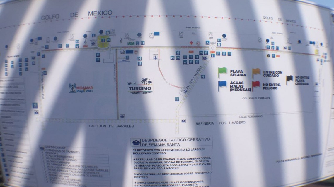 Ponen en marcha el plan de atención al turista Semana Santa 2017 playa Miramar