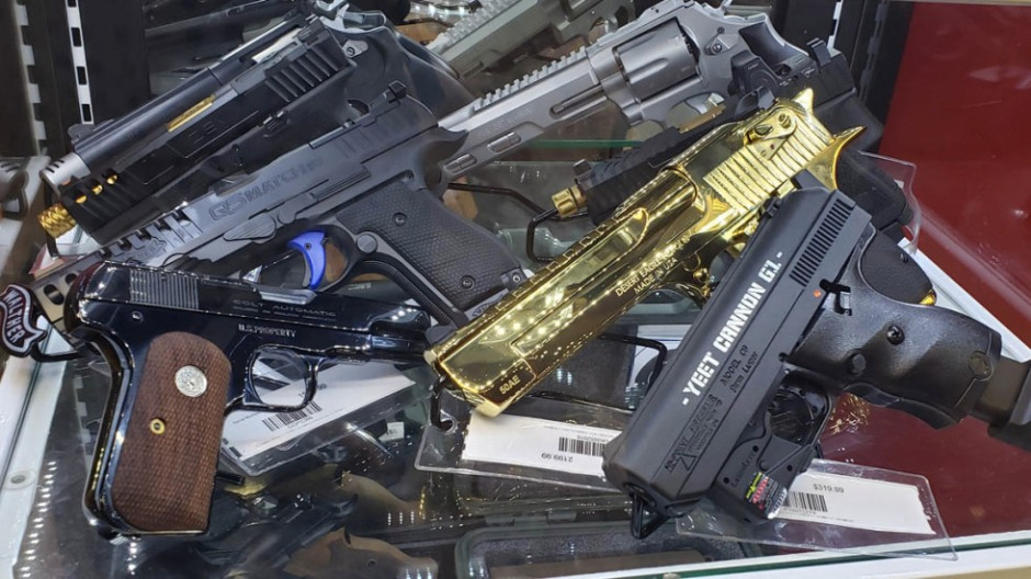 Registra EU incremento histórico en venta de armas 