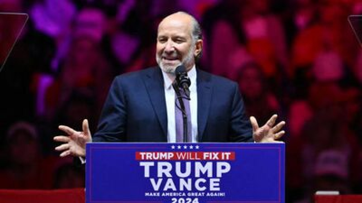 Trump elige a Howard Lutnick como candidato a secretario de Comercio