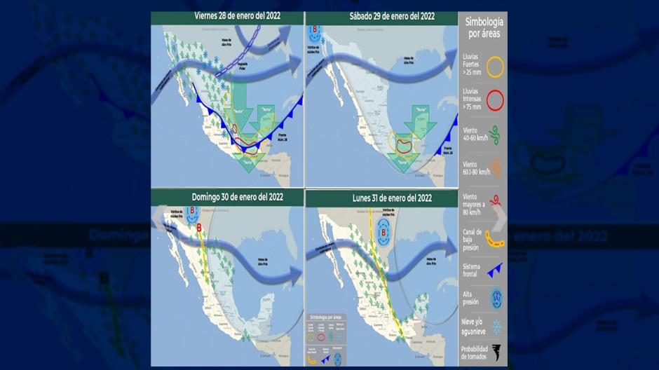 Alerta Protección Civil y Bomberos de Reynosa por llegada de frente frío 