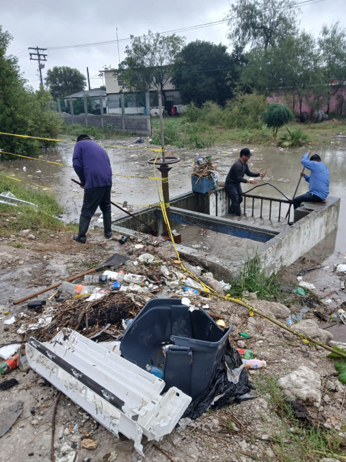 Frente frio No.13 deja intensas lluvias en Matamoros