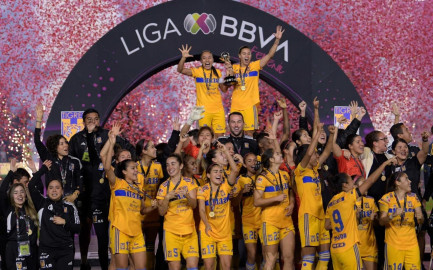 Tigres Femenil se proclama campeón de la Liga MX