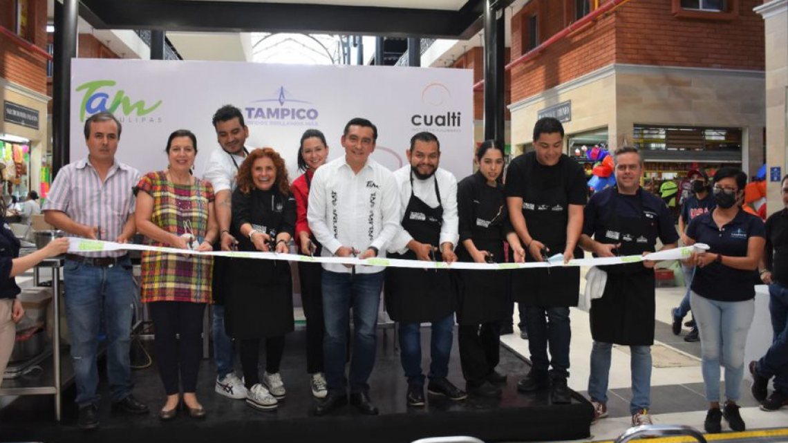 Gastronomía tamaulipeca brilla en Tampico durante las  “Noches de Mercao”