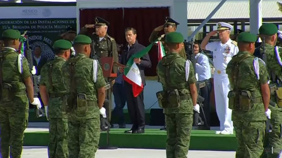 Inauguran 11ª Brigada de Policía Militar y Unidad Habitacional Militar