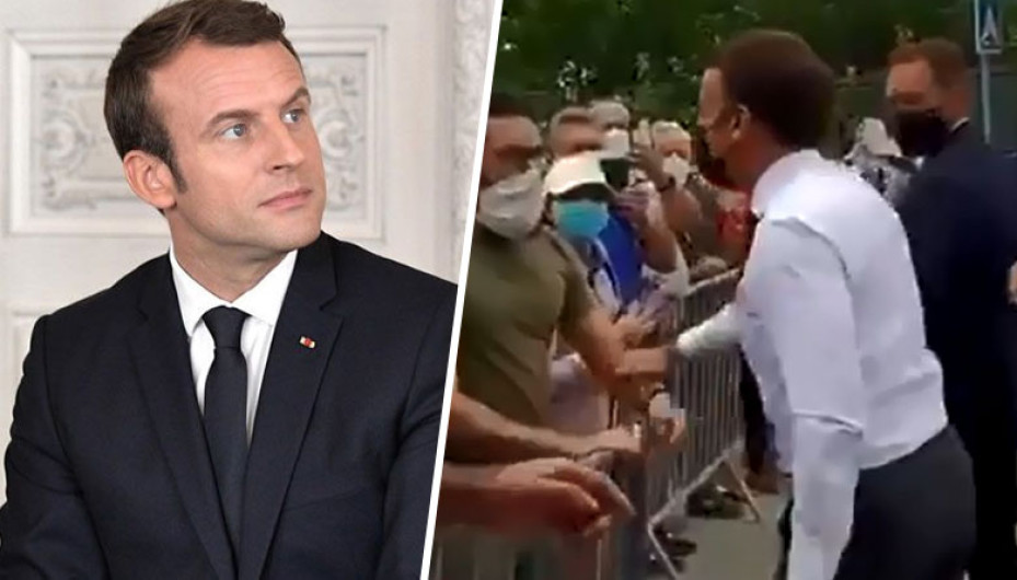 Emmanuel Macron pide no dar importancia a bofetada que le dieron