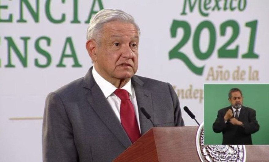 Confirma López Obrador que se vacunará contra el Covid-19 la próxima semana 