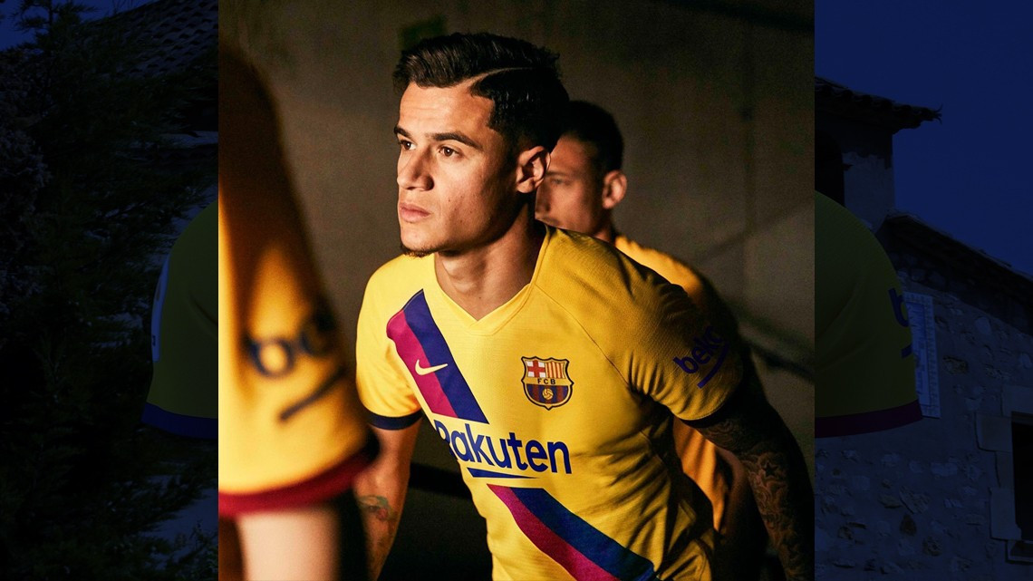 La segunda equipación del Barça 