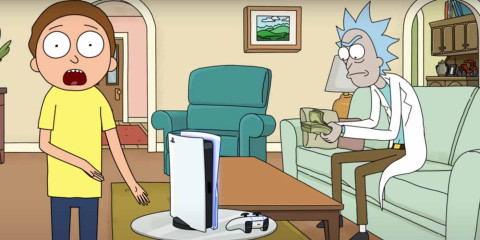 Crean comercial de Rick y Morty para promocionar el PS5