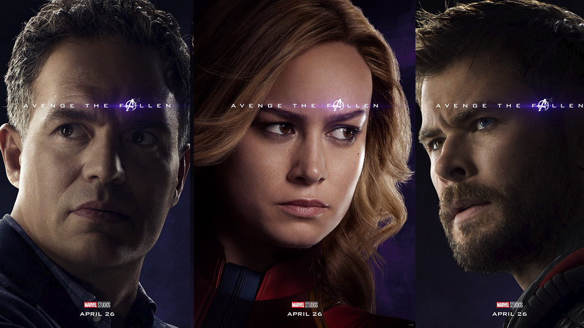Nuevos pósters de 'Avengers: Endgame'