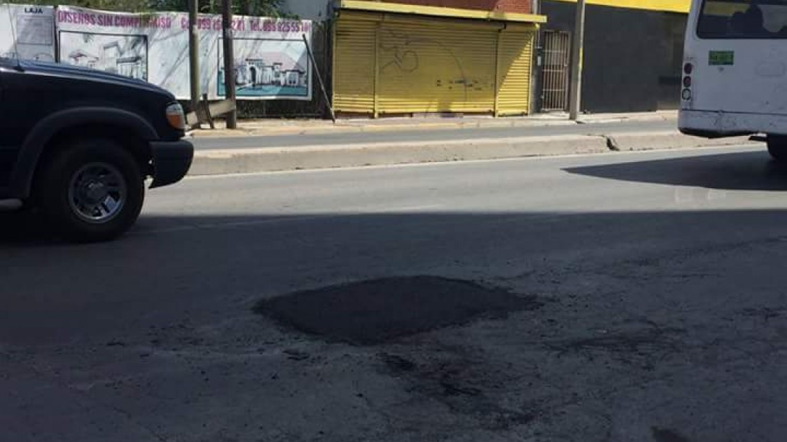 Servicios Primarios realiza labores de bacheo