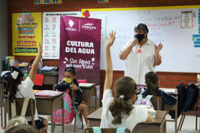 Reactiva Comapa pláticas sobre el cuidado el agua en escuelas
