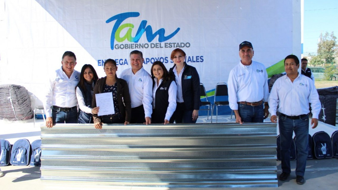 Lleva Gobierno Tamaulipas apoyos sociales a NLD