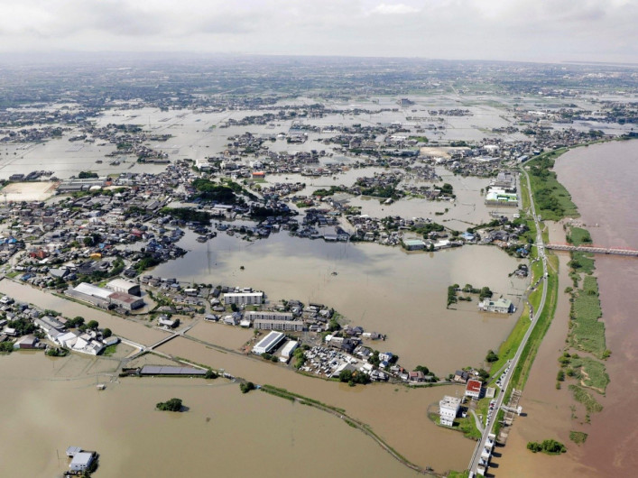 Al menos 60 muertos por inundaciones en Japón 