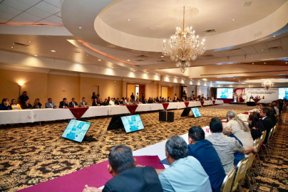 Instala Carmen Lilia Canturosas la Asamblea Plenaria del COPLADEM en Nuevo Laredo