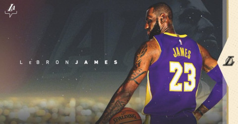 Lakers de Los Ángeles oficializa llegada del estelar LeBron James