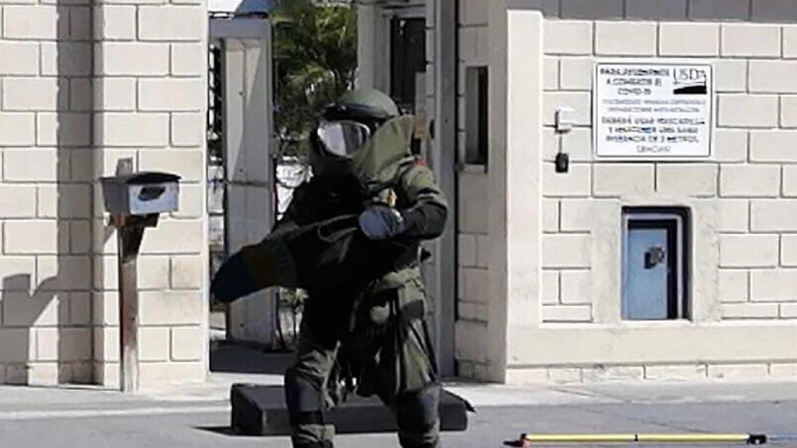 Realizan simulacro de amenaza de bomba en oficina de USDA